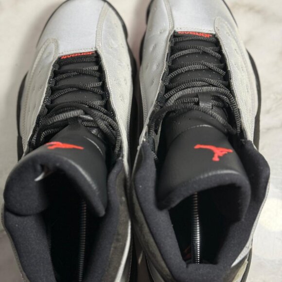 Jordan 13 Reflective Silver Great Condition non-og box sz: 12 - Picture 8 of 10